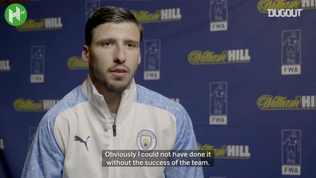 Rúben Dias on winning the FWA Footballer of the Year 2021